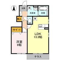 フォンティーヌAの間取り