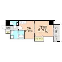 ベルパーク靱本町の間取り