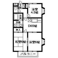 ウエストハイツAの間取り