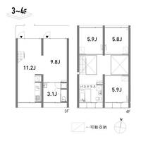 物件の間取り画像
