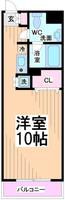 東京都渋谷区本町6(マンション)の賃貸物件の間取り