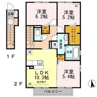 アムール城南の間取り