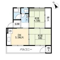 UR徳力の間取り