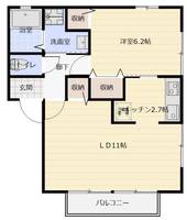 物件の間取り画像
