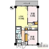 埼玉県川越市藤原町(マンション)の賃貸物件の間取り
