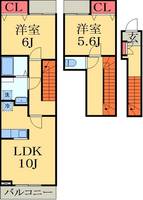 物件の間取り画像