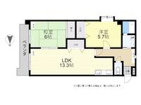 メールハイツ滝尾の間取り