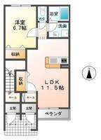物件の間取り画像