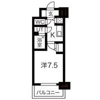 ディームス江坂の間取り
