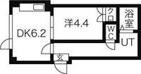 北海道札幌市白石区栄通19(マンション)の賃貸物件の間取り
