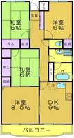 物件の間取り画像