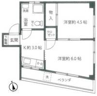 平田ビルの間取り
