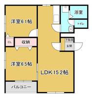 物件の間取り画像