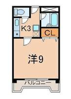 サンファスト福島の間取り