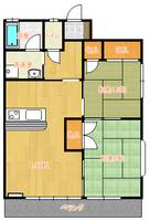 宮城県仙台市宮城野区福室7(アパート)の賃貸物件の間取り