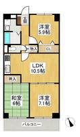 物件の間取り画像