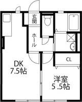 コーポ南Iの間取り