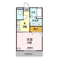 埼玉県深谷市東方(アパート)の賃貸物件の間取り