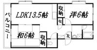 静岡県浜松市中央区飯田町(マンション)の賃貸物件の間取り