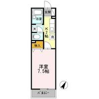 ヴィラフローラIの間取り
