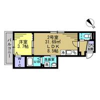 Leaf Hills Kamifukuokaの間取り