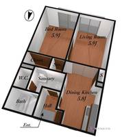 物件の間取り画像