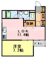 物件の間取り画像