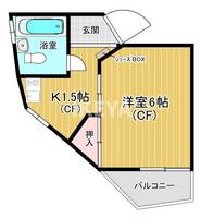 シャトー高橋の間取り