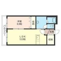 北海道札幌市北区新琴似八条1(マンション)の賃貸物件の間取り