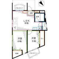 東京都杉並区天沼2(マンション)の賃貸物件の間取り