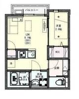 KLEIS清瀬II(KIS新座市新堀アパート)の間取り