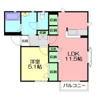 物件の間取り画像