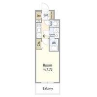 愛知県名古屋市東区葵1(マンション)の賃貸物件の間取り