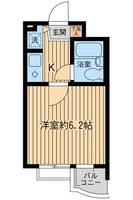 東京都世田谷区桜1(マンション)の賃貸物件の間取り