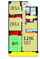 物件の間取り画像
