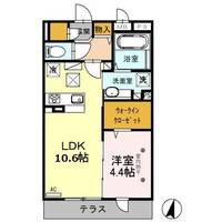 埼玉県吉川市美南3(アパート)の賃貸物件の間取り