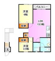 物件の間取り画像