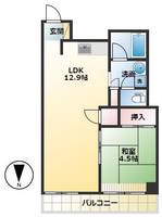 京王熱川マンションの間取り