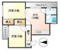 トラスティ泉本町の間取り