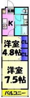 物件の間取り画像