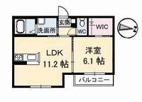シャルムナイトウ B棟の間取り