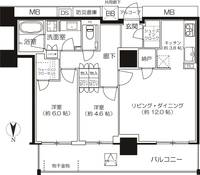 シエリア大阪上町台の間取り
