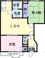 物件の間取り画像
