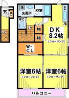 物件の間取り画像