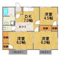 物件の間取り画像