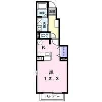 群馬県高崎市片岡町3(アパート)の賃貸物件の間取り