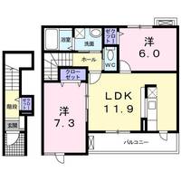 エスターテの間取り