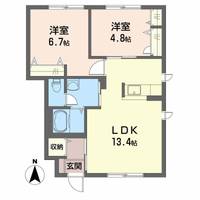 物件の間取り画像