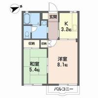 ウェストヴィレッジ野田 Cの間取り