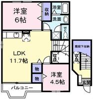 物件の間取り画像